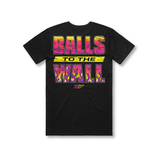 Balls to the Wall Flame Tee