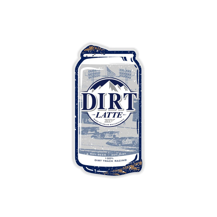 Dirt Latte Sticker