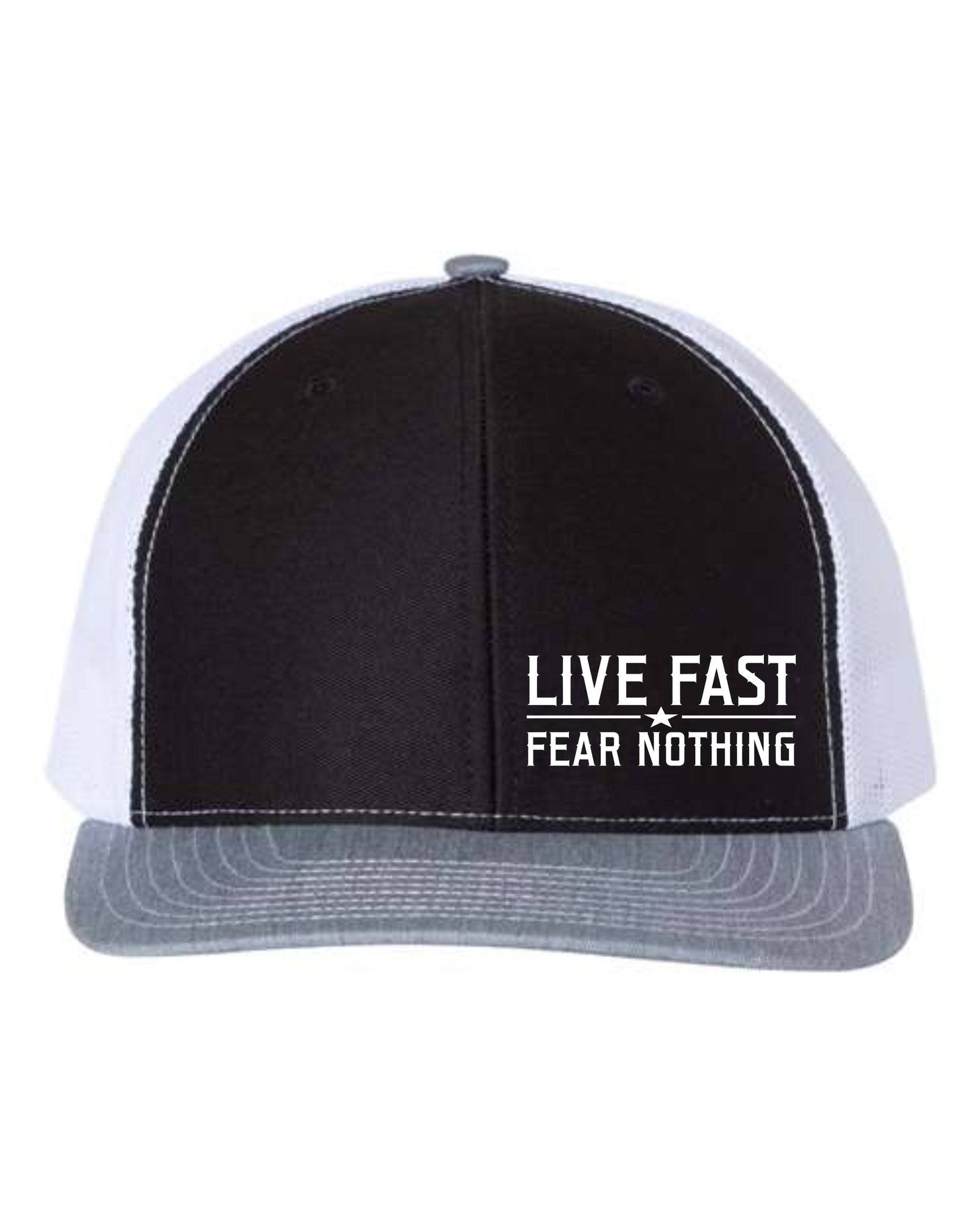 Live Fast Fear Nothing Left Panel Tri-Color