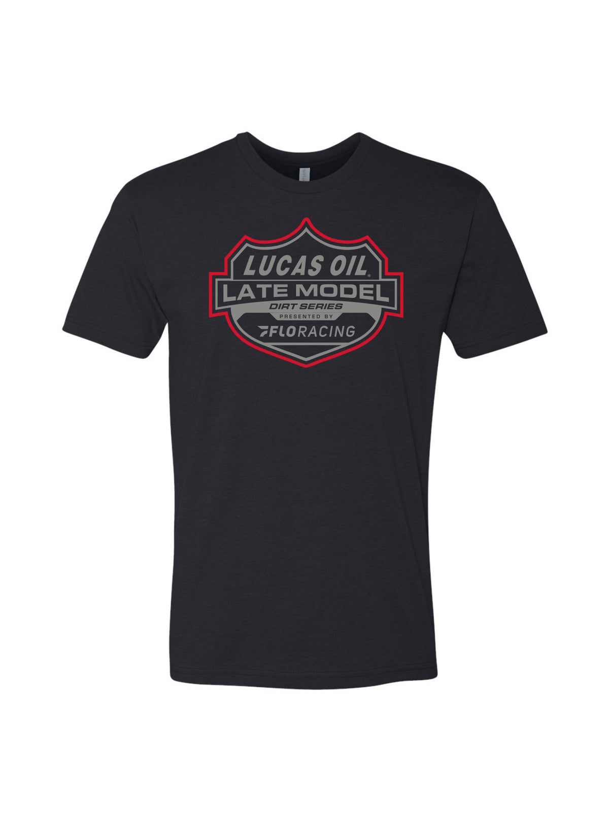 LUCAS OIL - Grayscale Shadow Tee