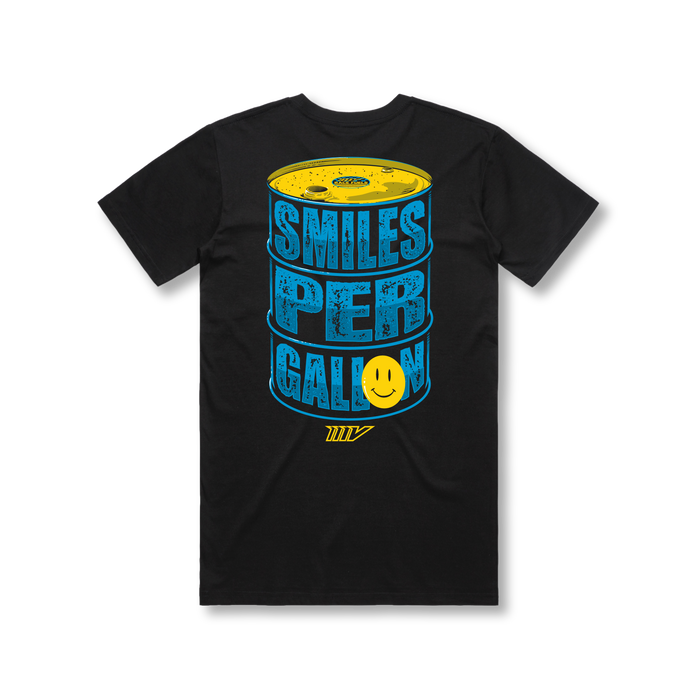 Smiles Per Gallon Tee