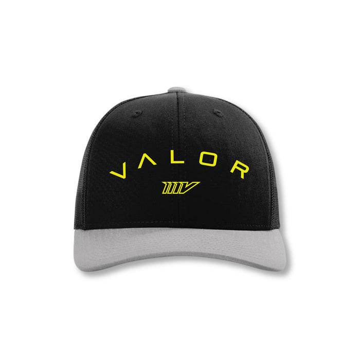 Pure Arch 112 Hat — Black/Grey/Flo Yellow