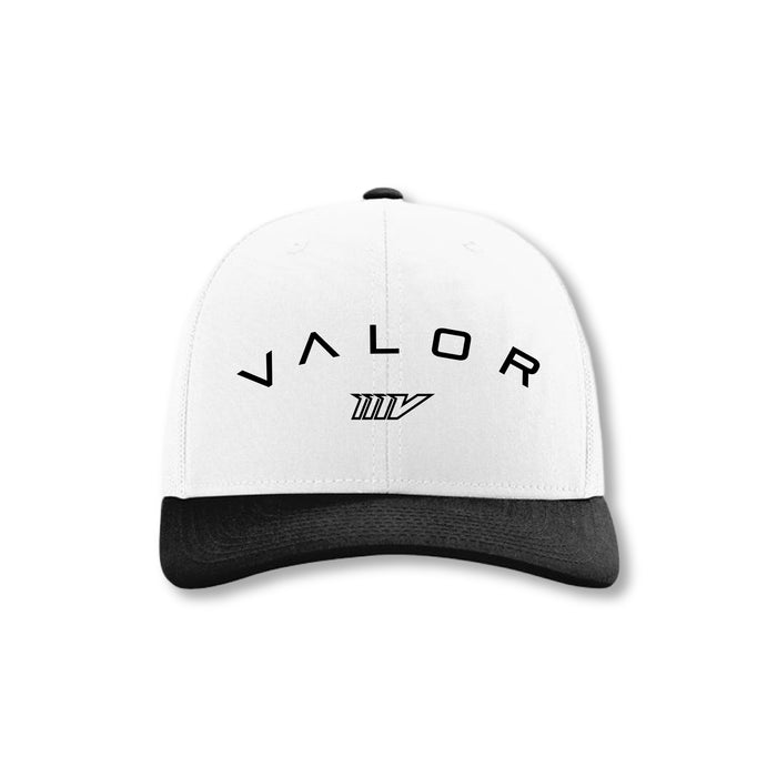 Pure Arch 112 Hat — White/Black/Black